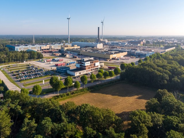 Aurubis Olen Aerial view