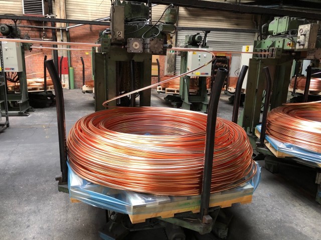 Aurubis wire rod.